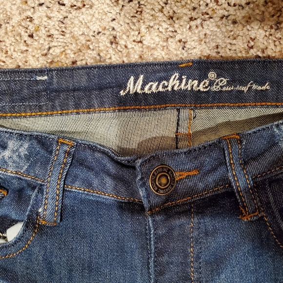 Distressed Machine Jean's - Picture 3 of 4
